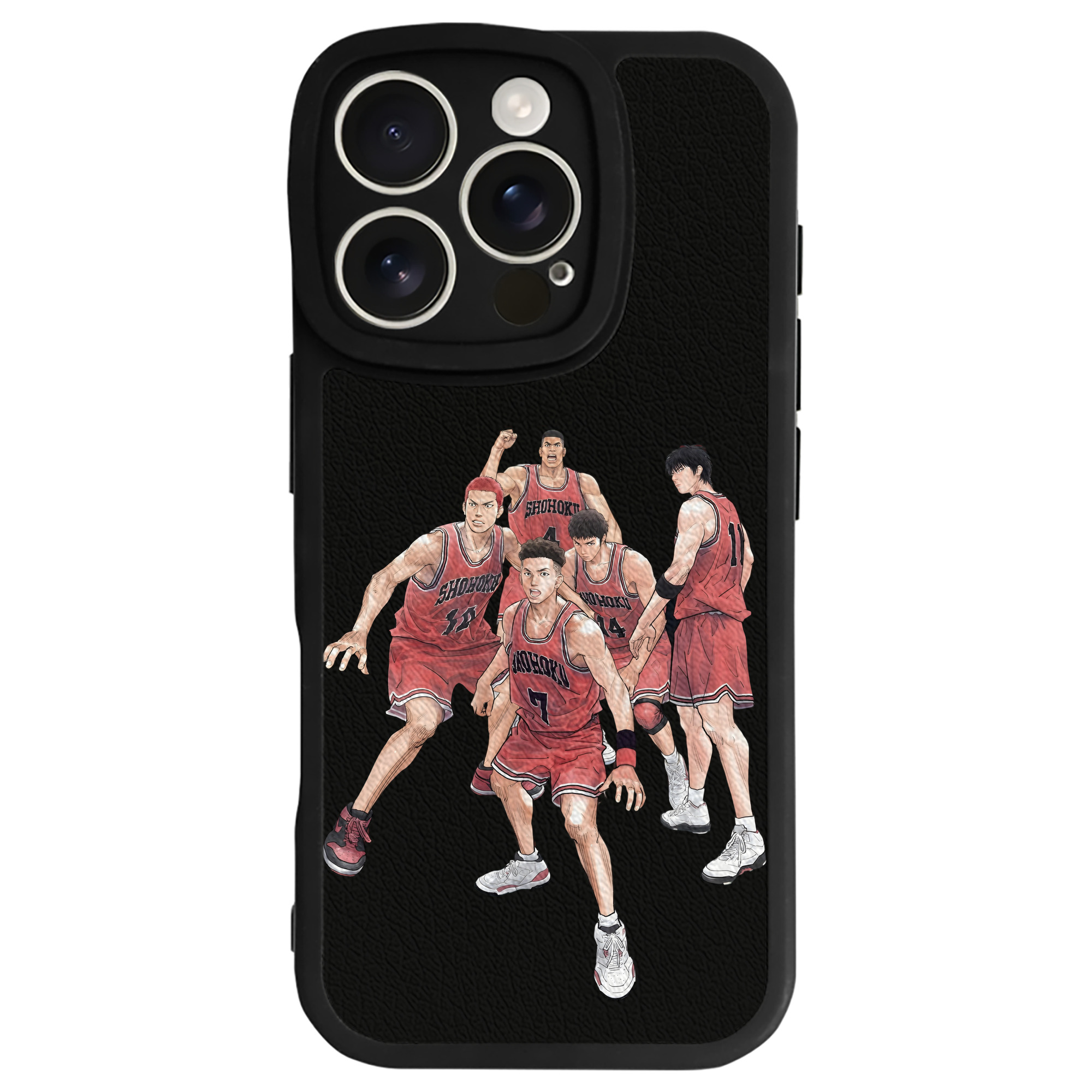 （画像用） SLAM DUNK／スラムダンク 【iPhone 16シリーズ対応】シリコンスマホケース（レザー調） 材質：シリコン